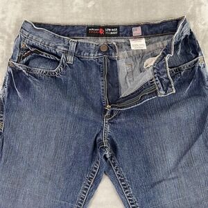 Ariat FR M4 Low Rise Boot Jeans Mens 36x30 Blue Denim Flame Resistant CAT 2
